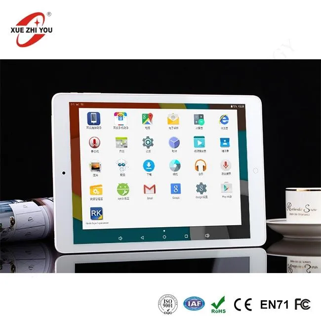 Kovinski Tablet Android 5.1 9.7'' Tablet RAM 2GB resolucijo 1024 * 768 IPS zaslon ROM 32gb Tablet