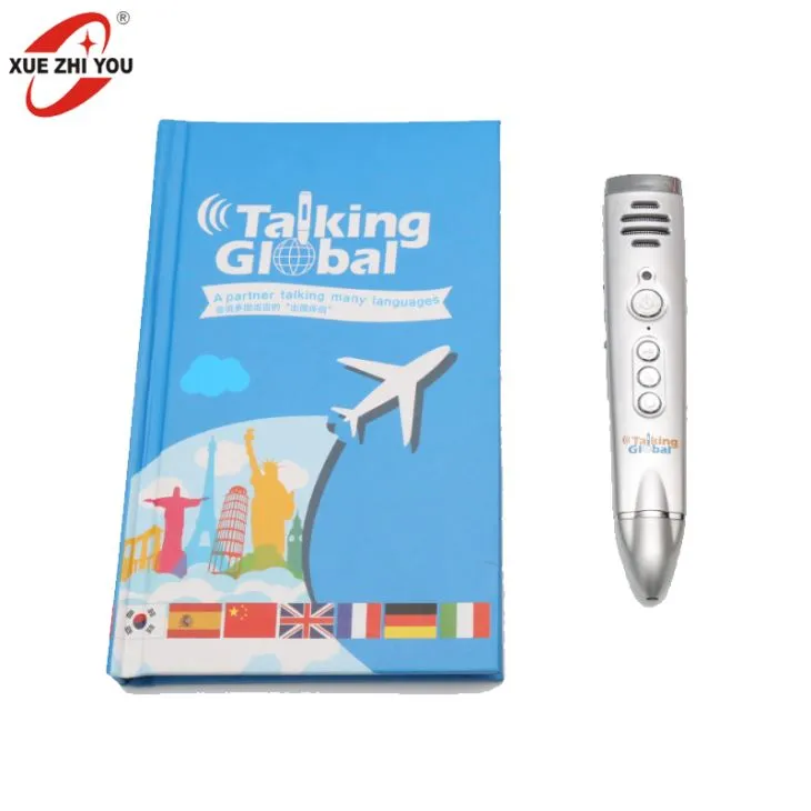 Visoka kakovost Global Talking Pen Učenje jezikovnega pomočnika po vsem svetu Reading Pen Recording Reader Z OID zvočnih knjig
