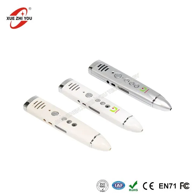 Študentje WiFi Reading Pen s slušalkami Poceni izobraževanje Govorni Pen s knjigami ISO9001 Izdelava učnih jezikov