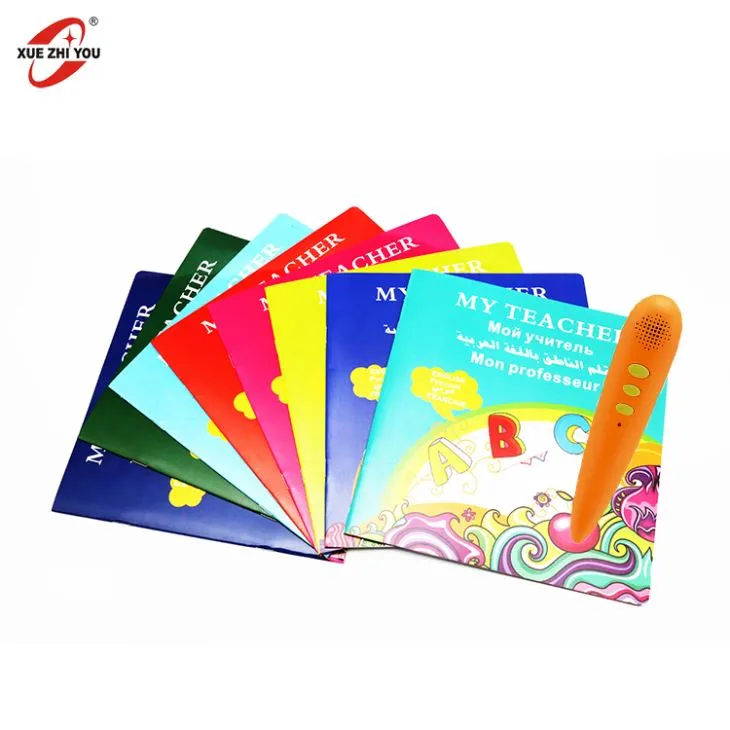 Otroci, ki se pogovarjajo s peresom, s knjigami