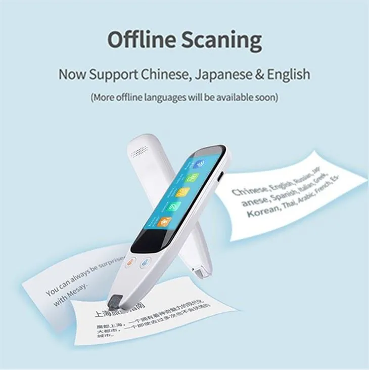 Prenosno pametno prevajalsko pero za 112 jezikov