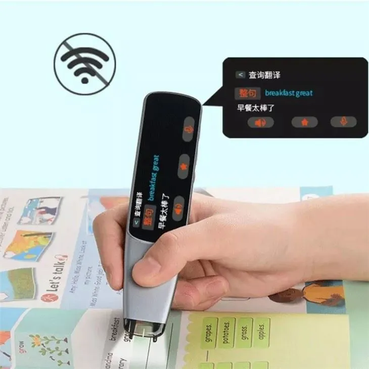 Xuezhiyou Scantalker Scan Voice Language Translator Pero 2,98 palca